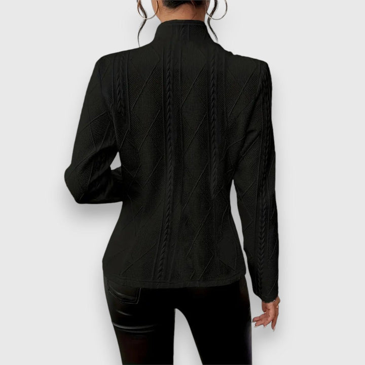 Famke | Elegant Textured Cardigan