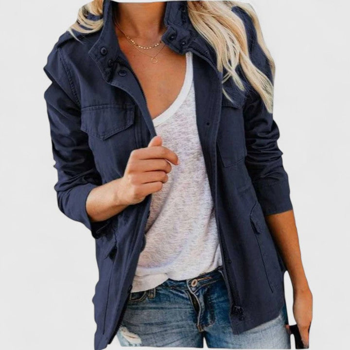 Silke | Versatile Utility Jacket with Adjustable Waist