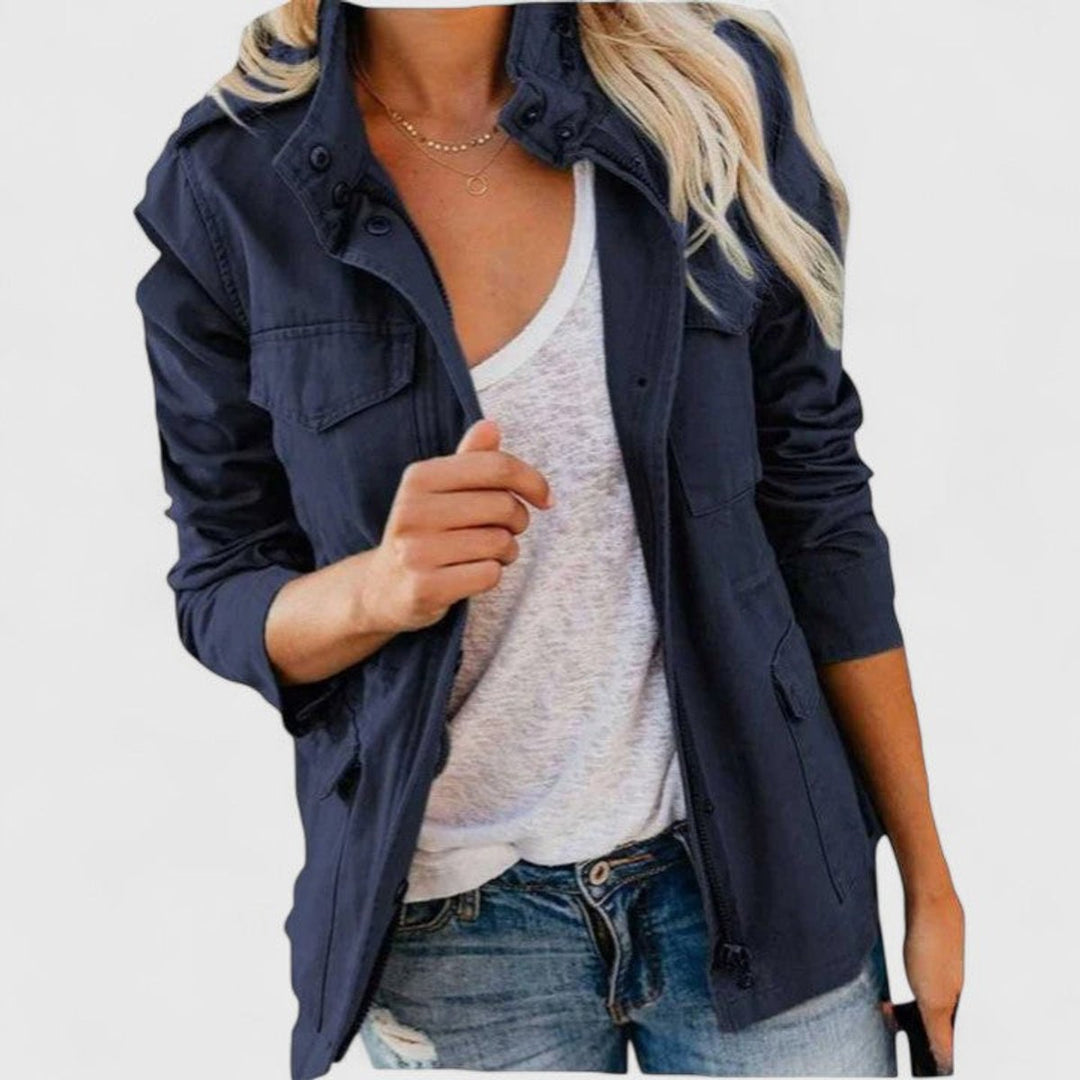 Silke | Versatile Utility Jacket with Adjustable Waist