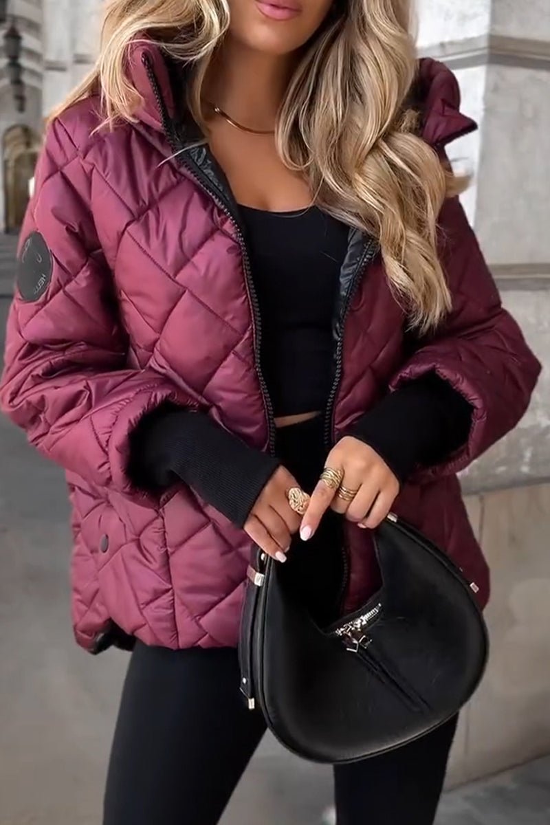 Christina | Quilted Hooded Puffer Coat