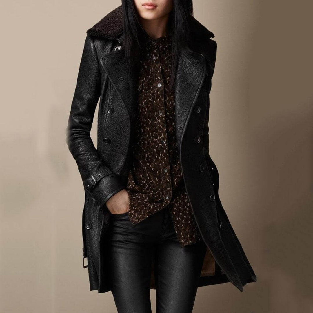 Britt | Classic Double-Breasted Coat