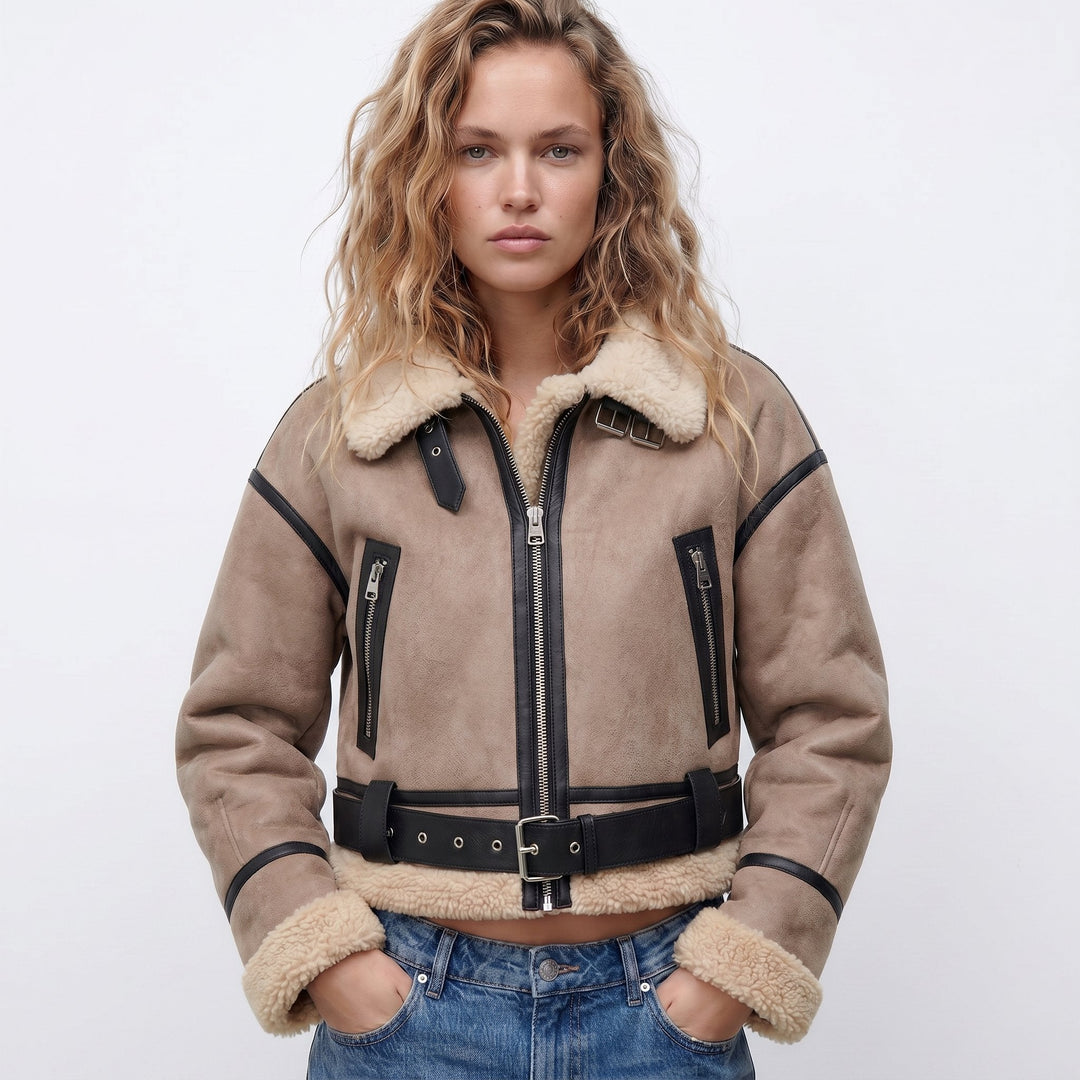 Yfke | Quilted Bomber Jacket with Warm Lining