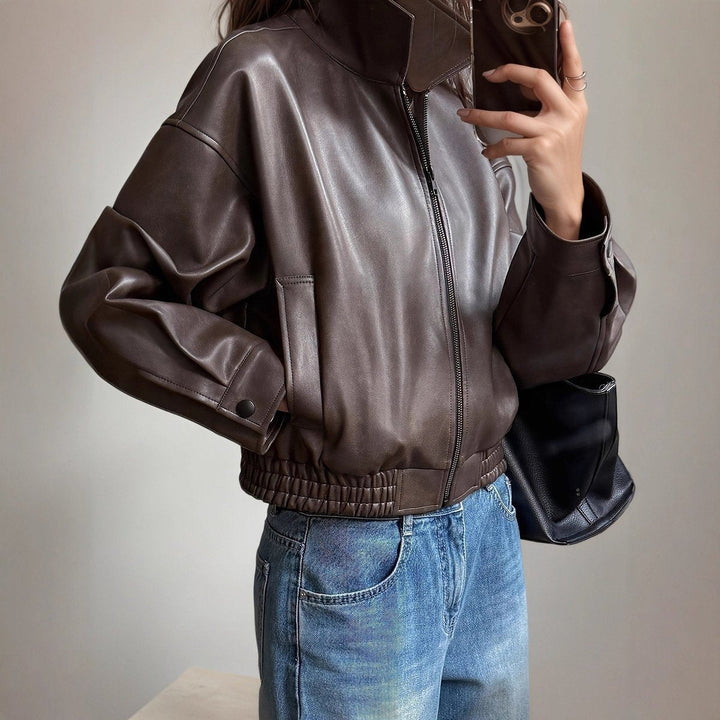 Feline | Luxe Soft-Fall Bomber Jacket
