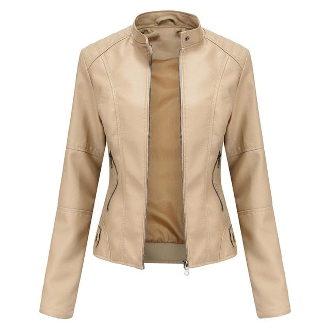 Nina | Tailored Jacket with Stand-Up Collar