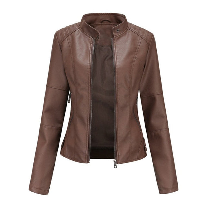 Nina | Elegant Jacket with Stand-Up Collar