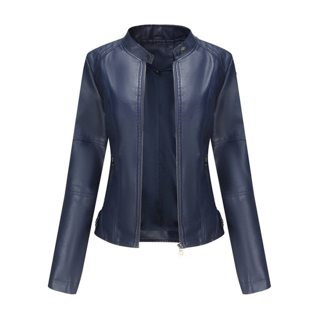 Nina | Elegant Jacket with Stand-Up Collar