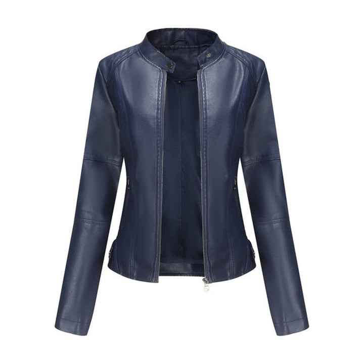 Nina | Elegant Jacket with Stand-Up Collar