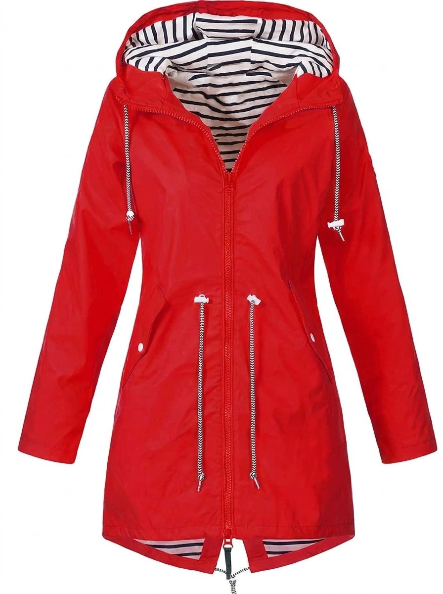 Klaasje | Waterproof Hooded Rain Jacket