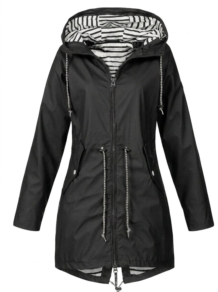 Klaasje | Waterproof Hooded Rain Jacket