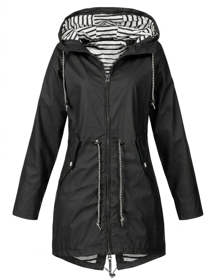 Klaasje | Waterproof Hooded Rain Jacket