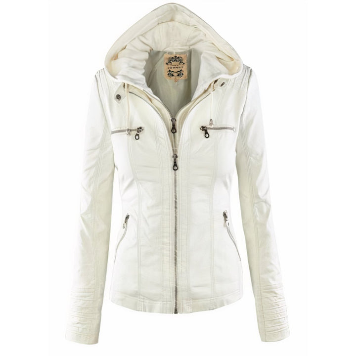 Charlotte | Elegant Hooded Jacket with Detachable Hood