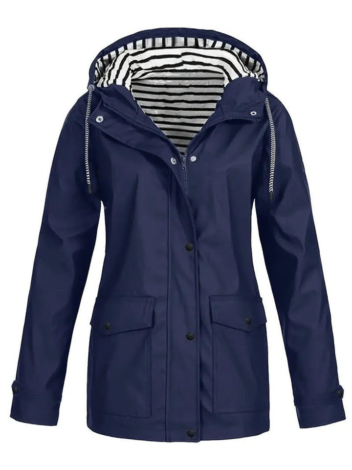 Katja | Hooded Waterproof Rain Jacket