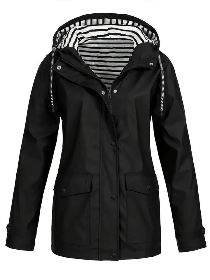 Katja | Hooded Waterproof Rain Jacket