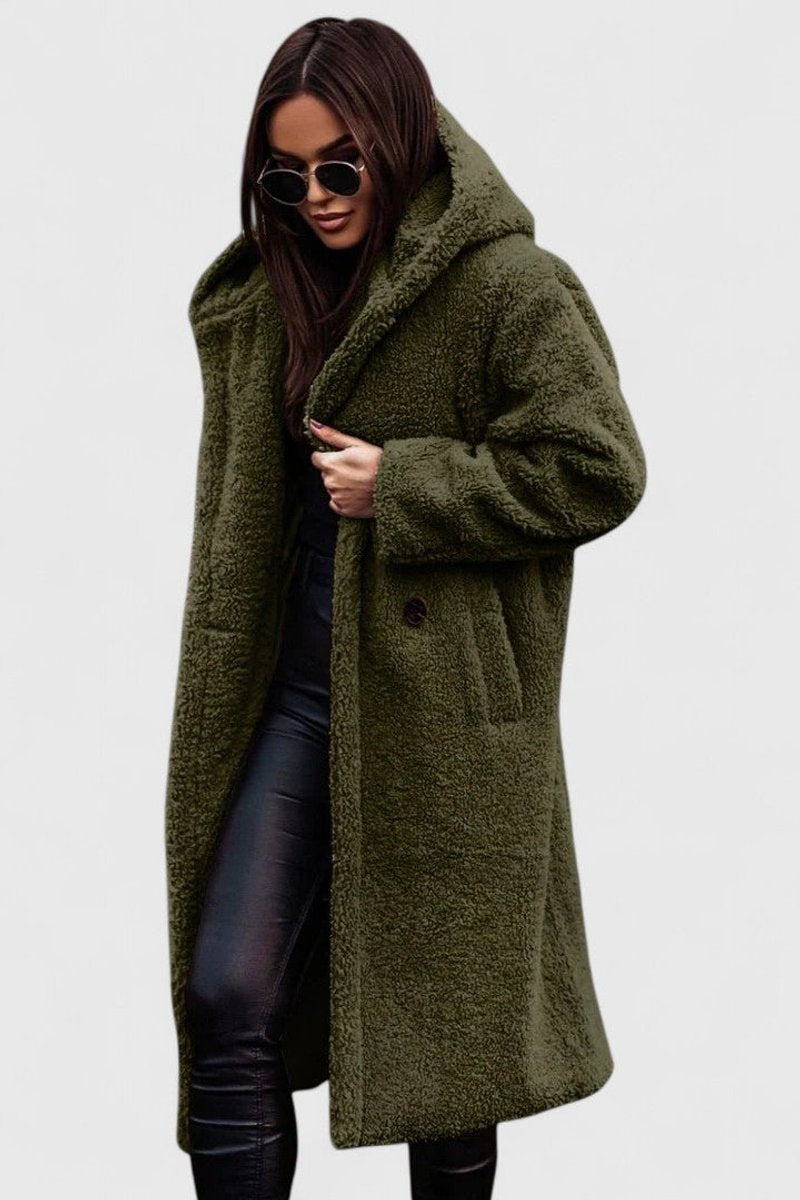 Annelien | Long Soft Wool Coat