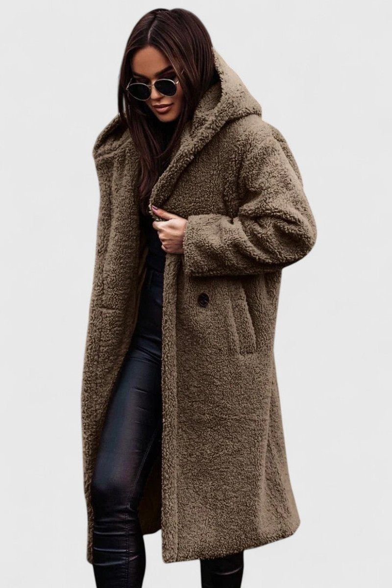 Annelien | Long Soft Winter Overcoat