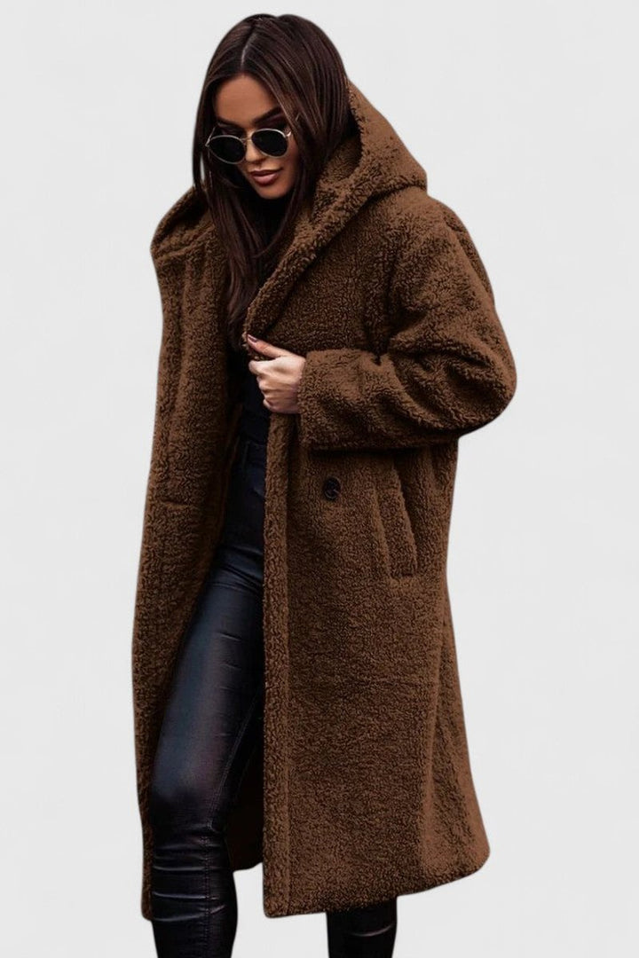 Annelien | Long Soft Wool Coat