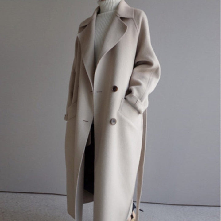 Jet | Long Double-Breasted Coat