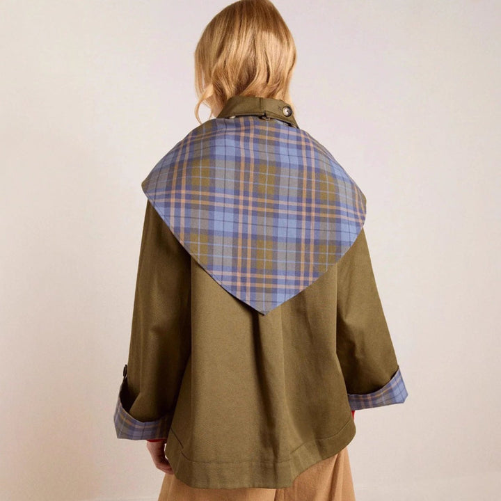 Fien | Oversized Double-Breasted Short Coat