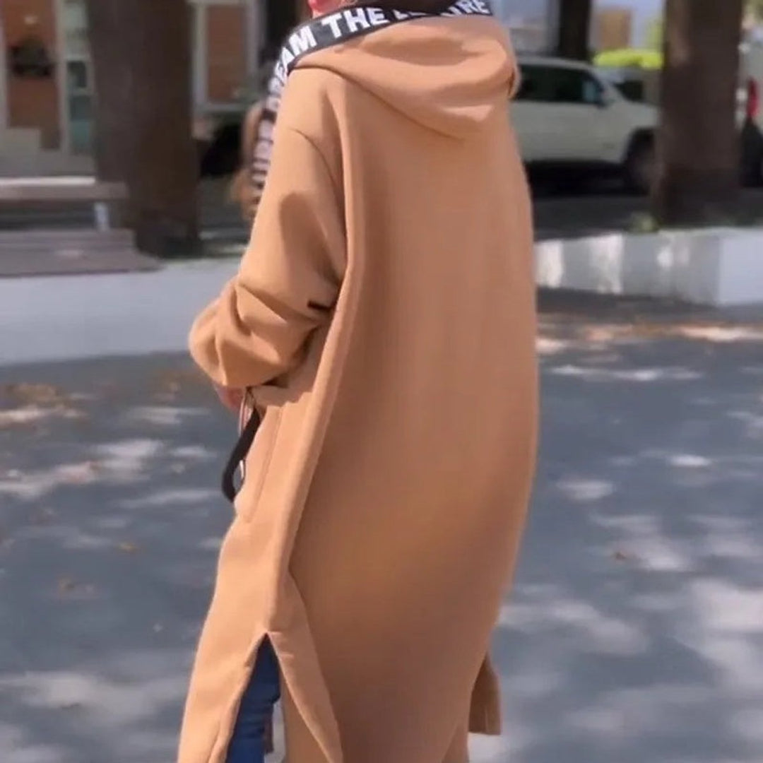 Elisa | Oversized Hooded Long Coat
