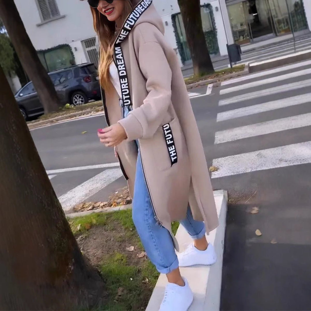 Elisa | Oversized Hooded Long Coat