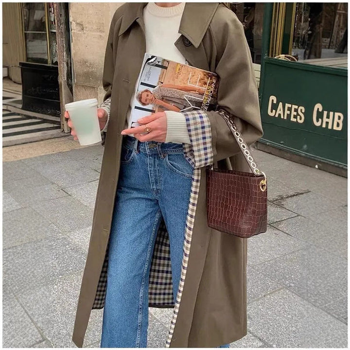 Daniëlle | Oversized Long Trench Coat