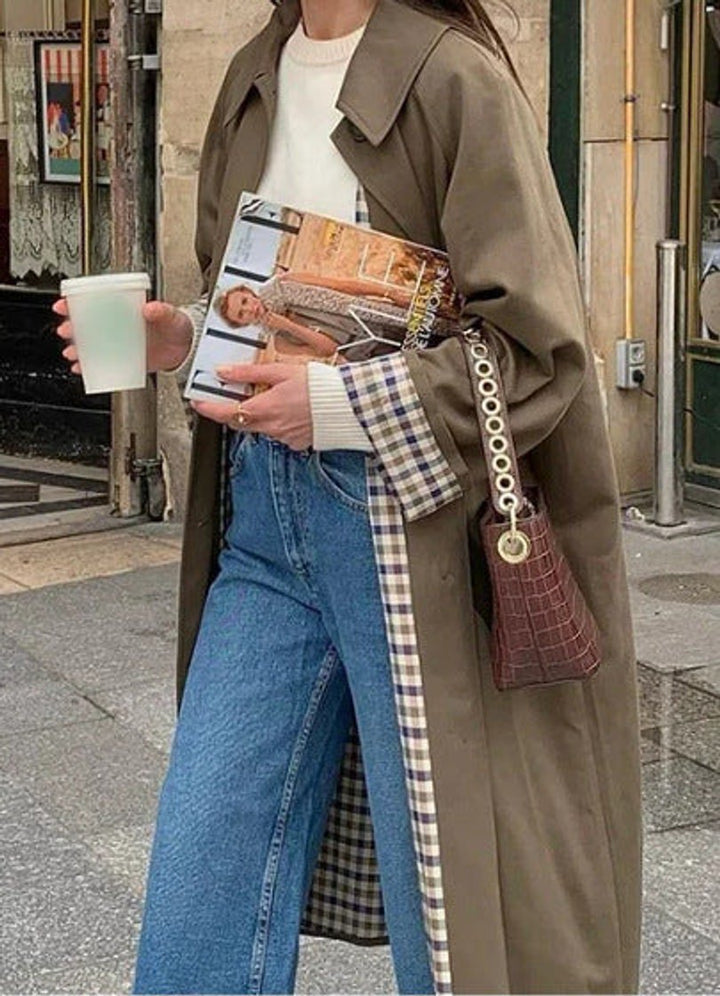 Daniëlle | Oversized Long Trench Coat