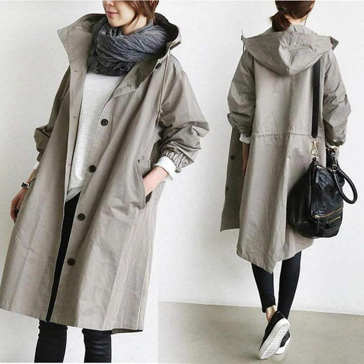 Marlinde | Hooded Oversized Coat