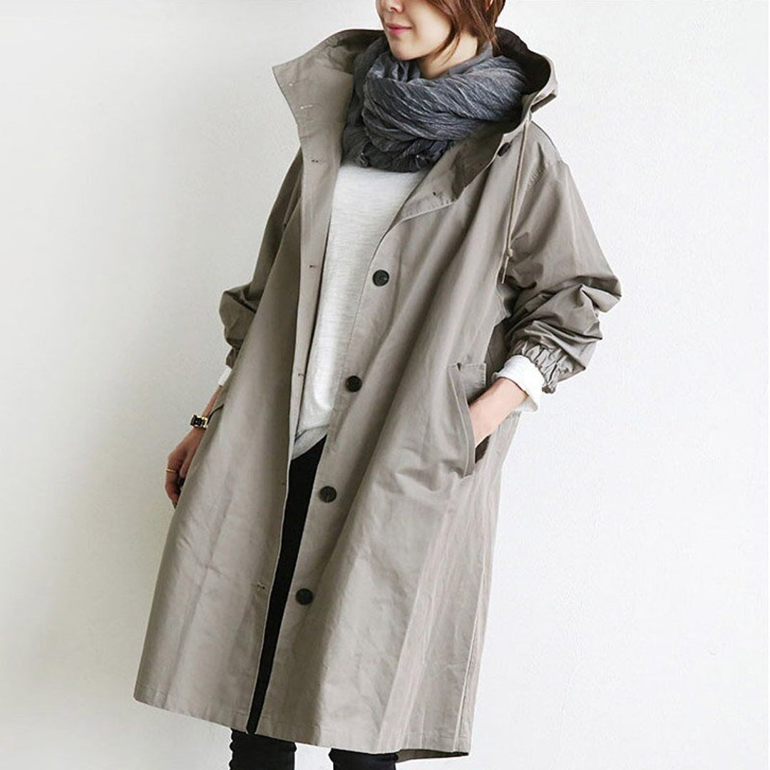 Marlinde | Hooded Oversized Coat
