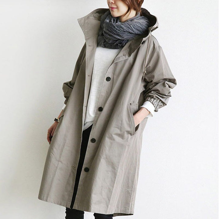 Marlinde | Hooded Oversized Coat