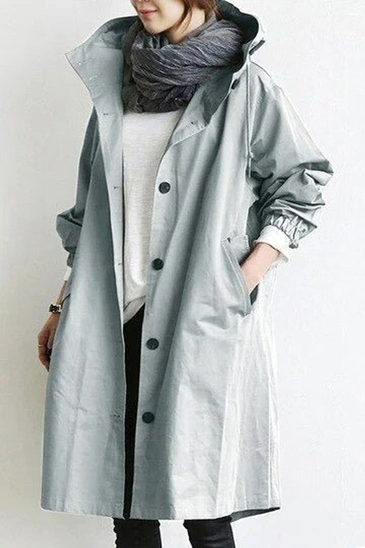 Marlinde | Hooded Oversized Coat
