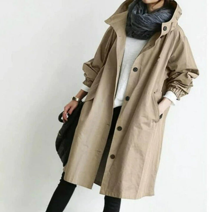 Marlinde | Hooded Oversized Coat