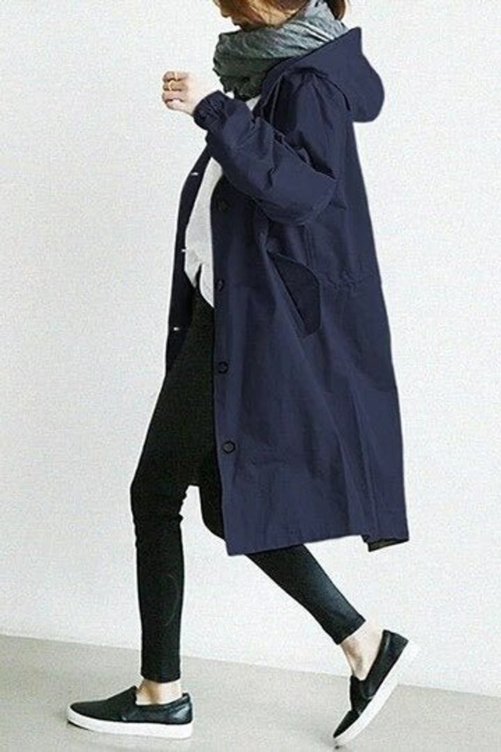 Marlinde | Hooded Oversized Coat