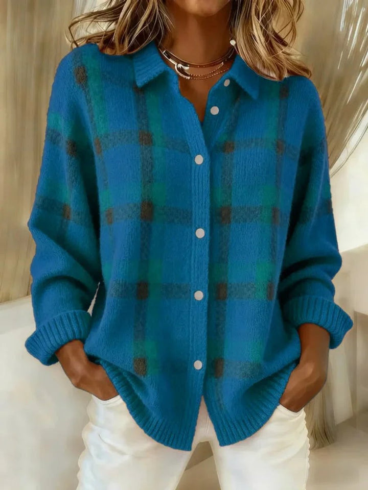 Fien | Oversized Checked Gilet