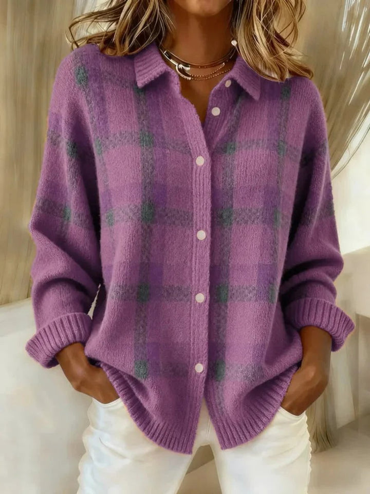 Fien | Oversized Checked Gilet