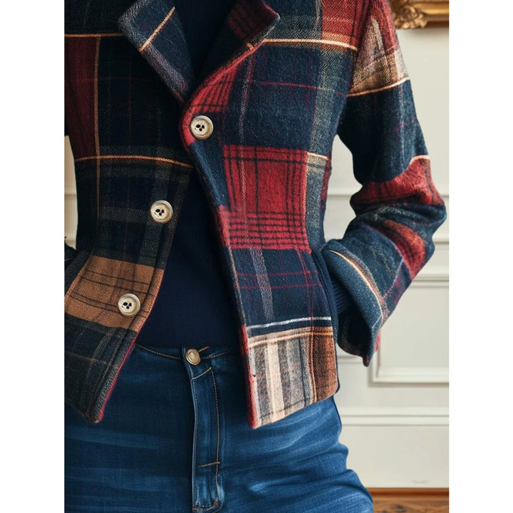 Marlijn | Checked Short Coat