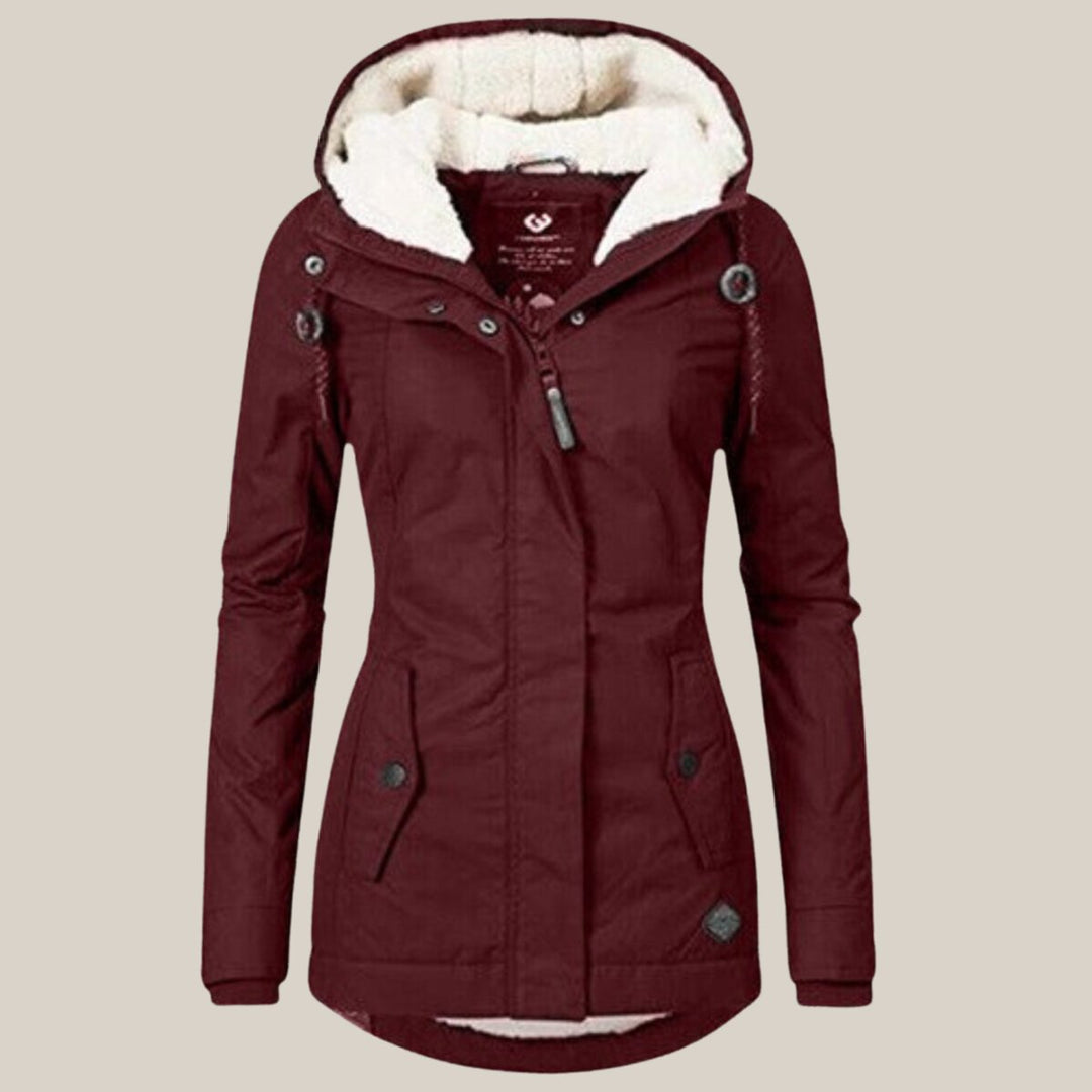 Elsje | Hooded Winter Parka with Warm Lining