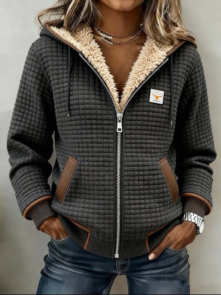 Hanne | Luxuriously Soft Hooded Jacket