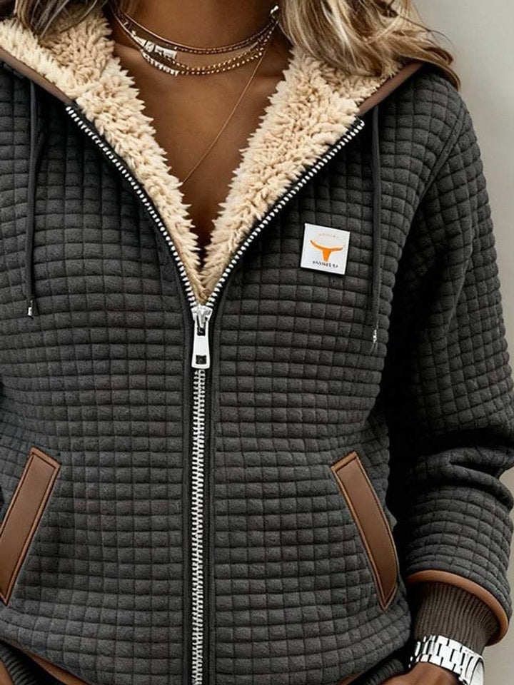 Hanne | Lined Hooded Jacket