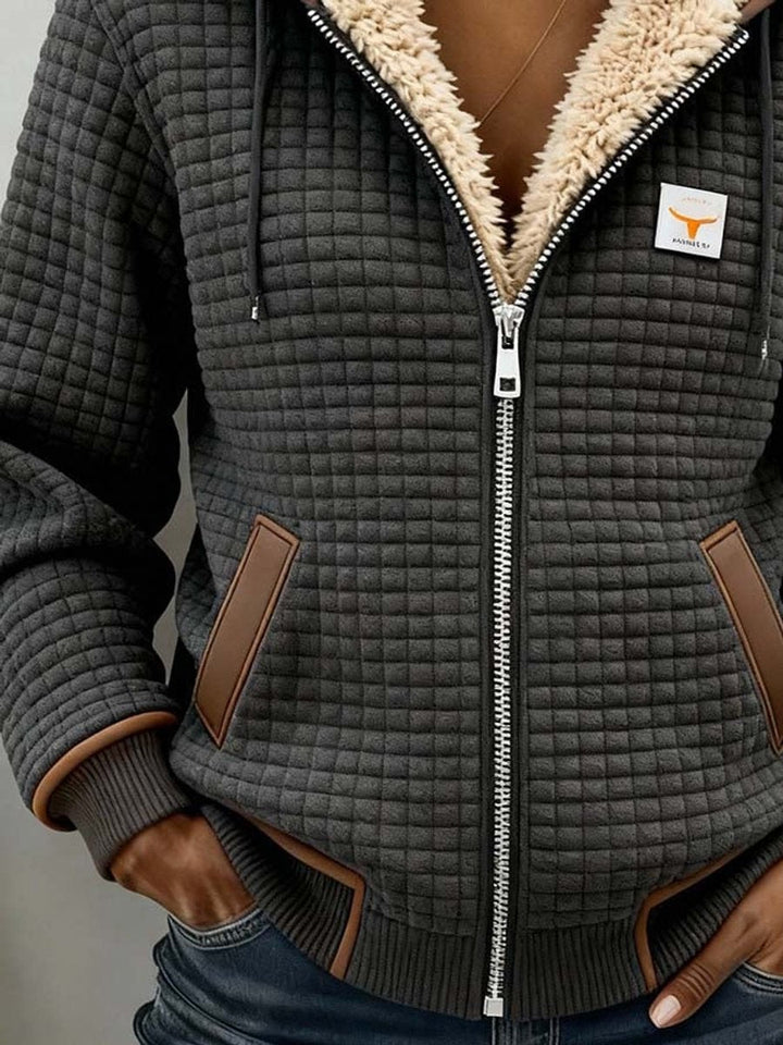 Hanne | Lined Hooded Jacket