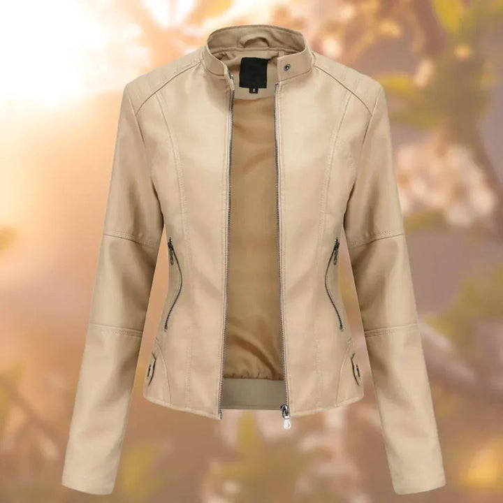 Marlijn | Tailored Zip Biker Jacket