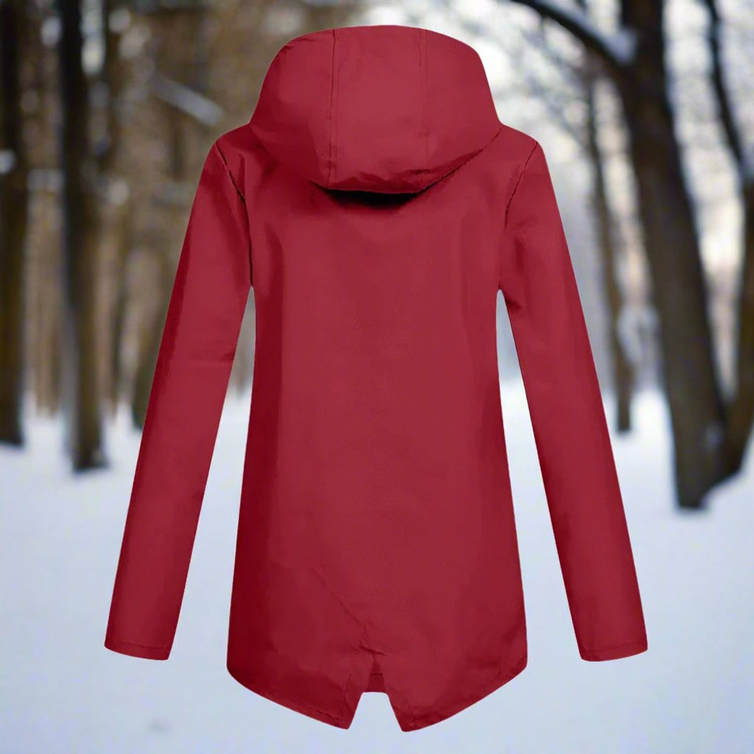 Riekje | Waterproof Hooded Rain Jacket
