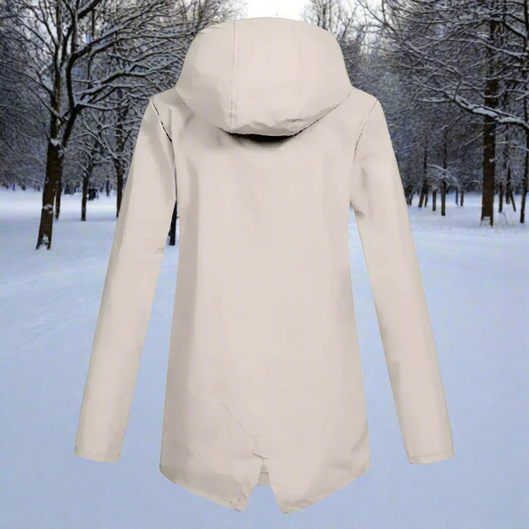 Riekje | Waterproof Hooded Rain Jacket