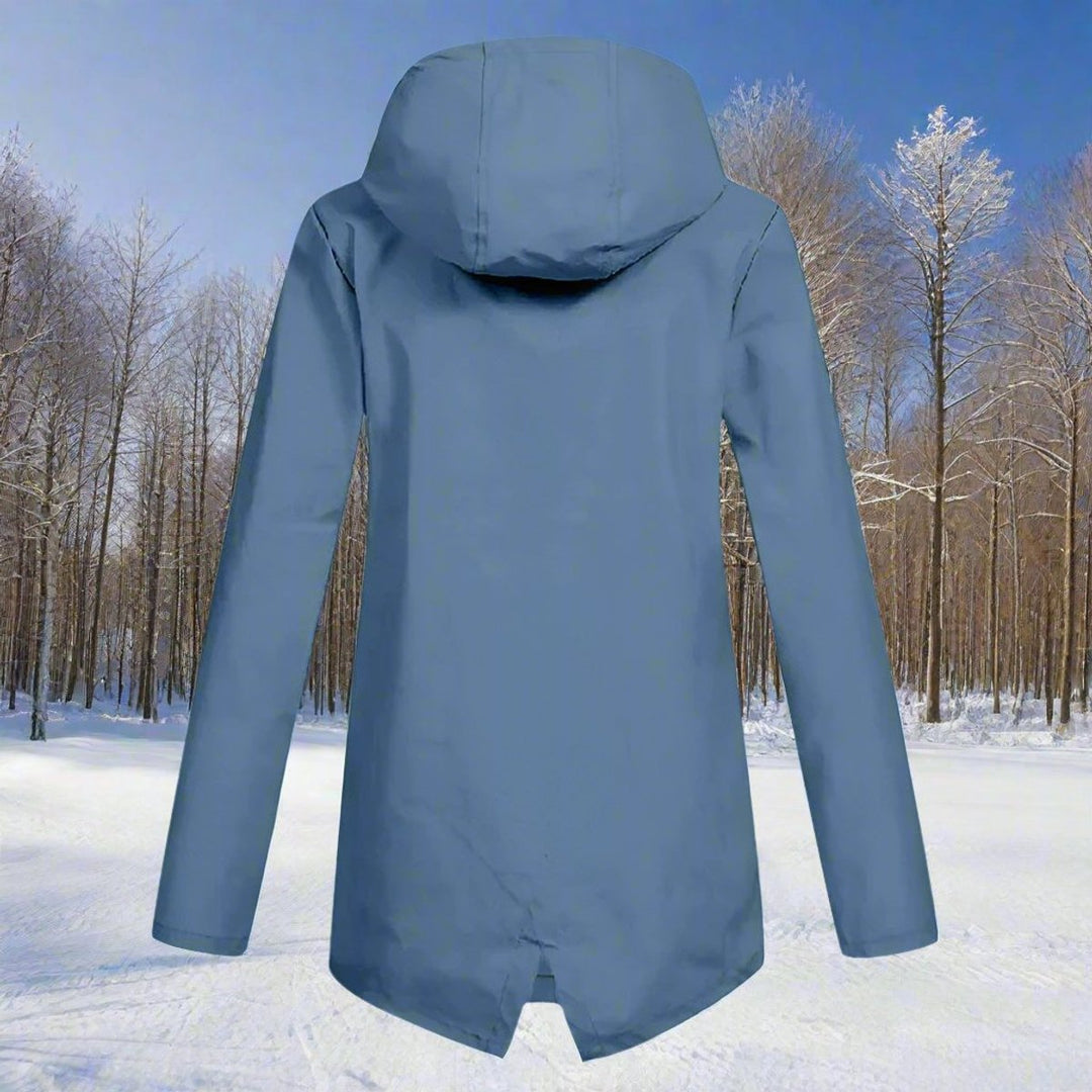 Riekje | Waterproof Hooded Rain Jacket