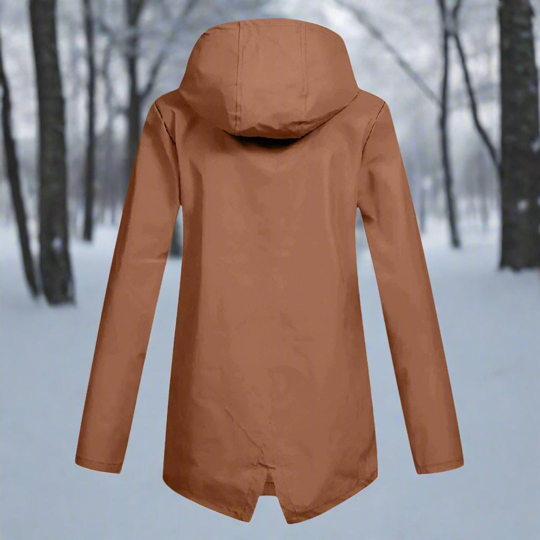 Riekje | Waterproof Hooded Rain Jacket