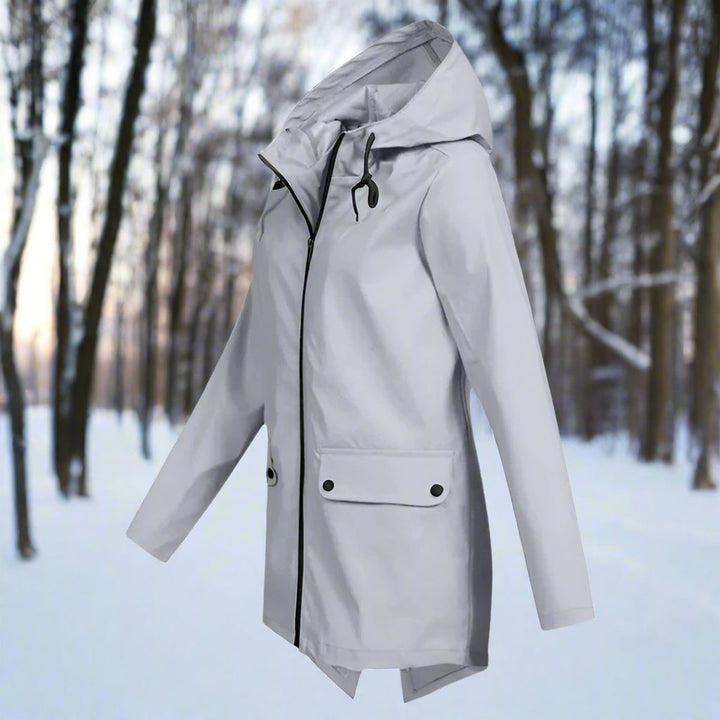 Riekje | Waterproof Hooded Rain Jacket